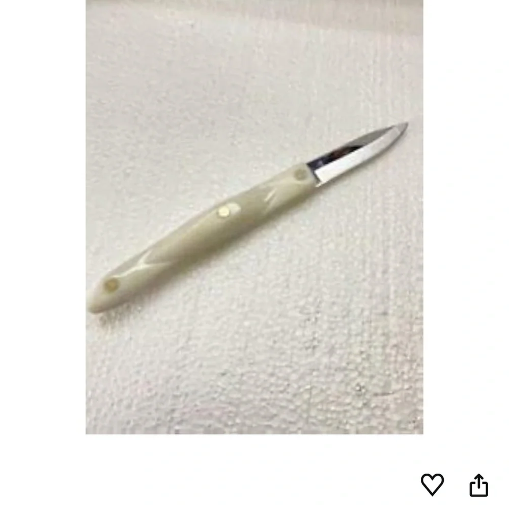 Cutco white Pearl Paring  Knife 2-3/4”